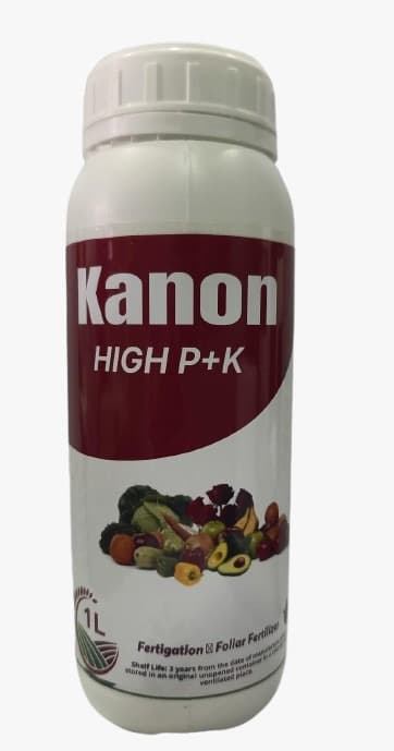 Kanon HIGH P+K 1L foliar fertilizer bottle